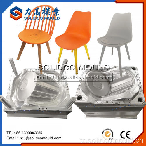 Taizhou plastik enjeksiyon metal bacak sandalye kabuk kalıbı